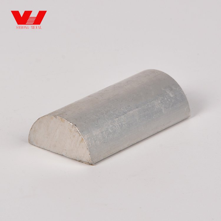 Semicircle Aluminum Profile C Shaped Half Round Shape C Channel Aluminium Extrusion