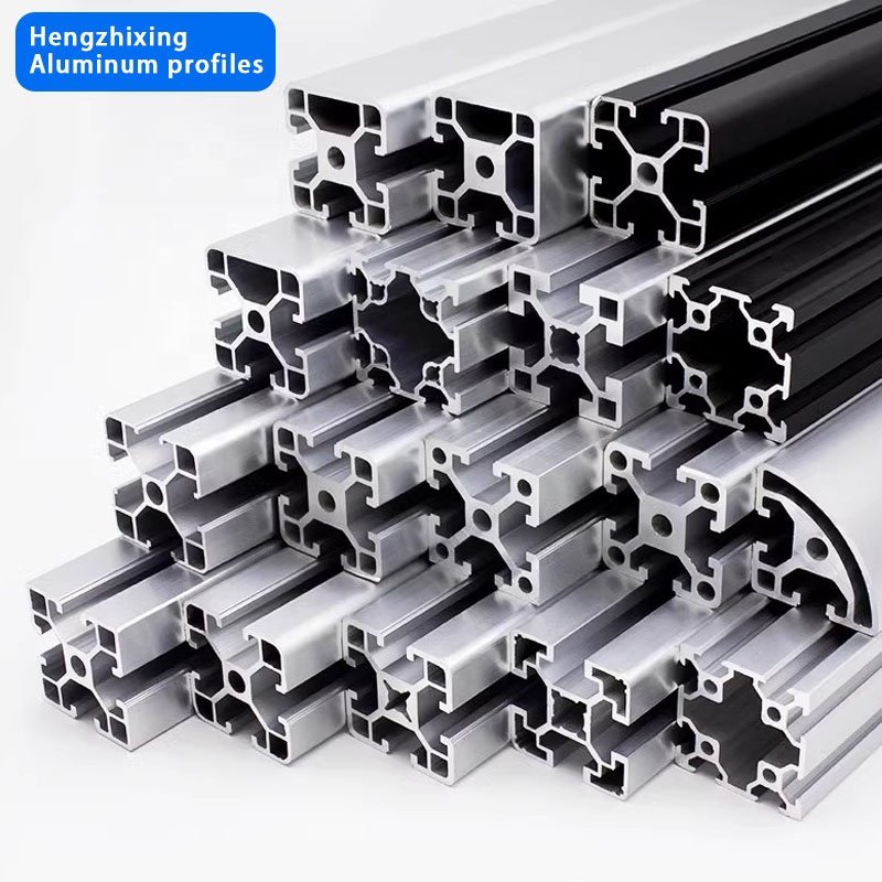 Aluminum Profile Thickened Single Hole 4040 Extruded Aluminum Profile Linear European Standard Anodized