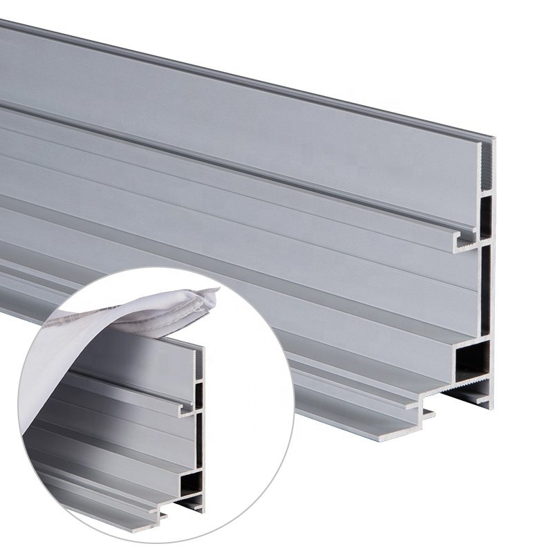 Guangdong factory aluminium seg frame profile for fabric light box