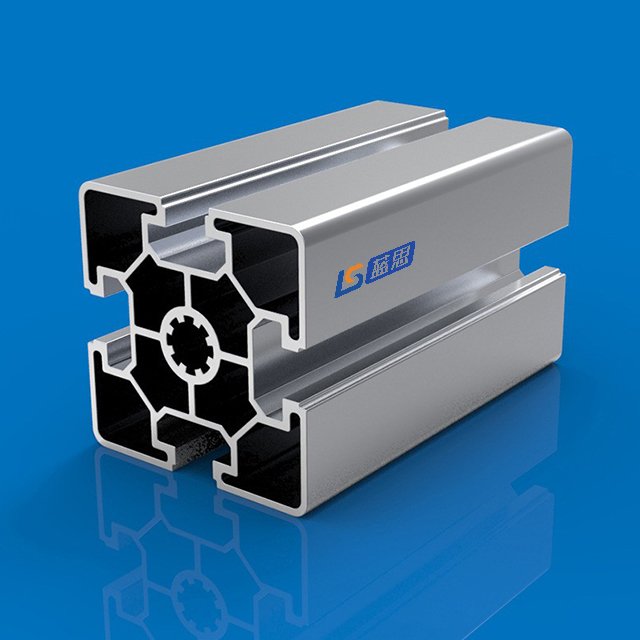 custom extruded black 6060C industrial aluminum profiles anodized 8mm t slot aluminum extrusion profile