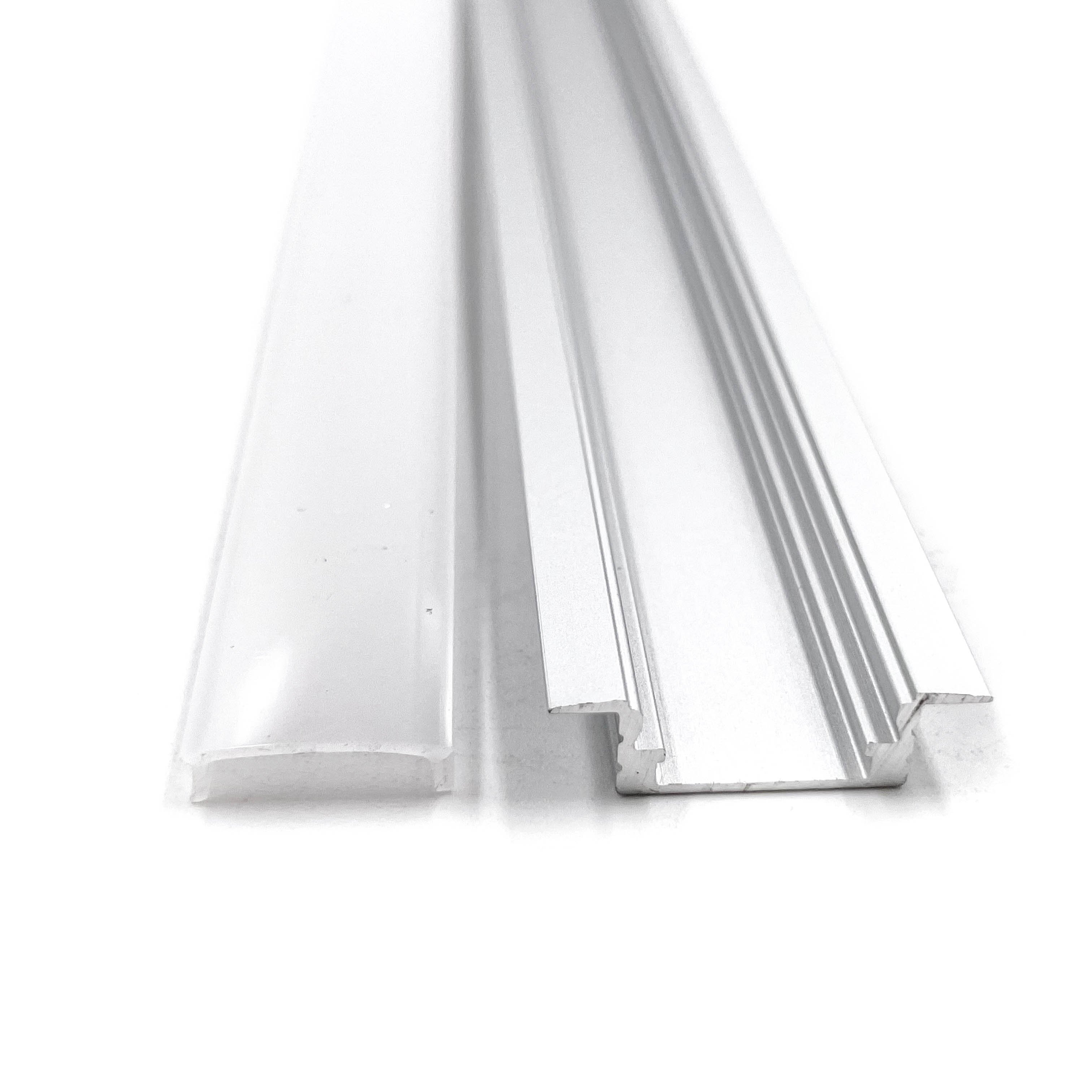 6063-t5 embedded aluminum Led aluminum profile for LED light strip and LED light strip aluminum channel