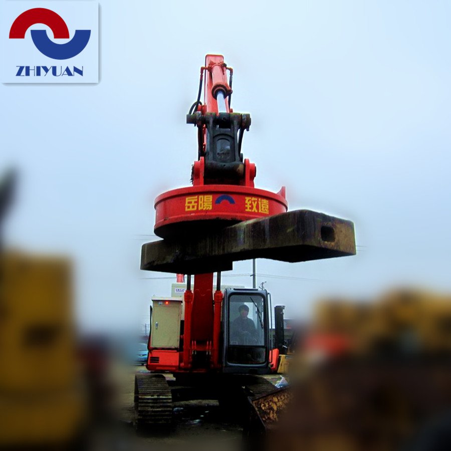 Professional Manufacturer of 1 Ton 2 Tons Electric Lifting Magnet for Lifting Steel Scrap, Steel Ingots, Steel Plates