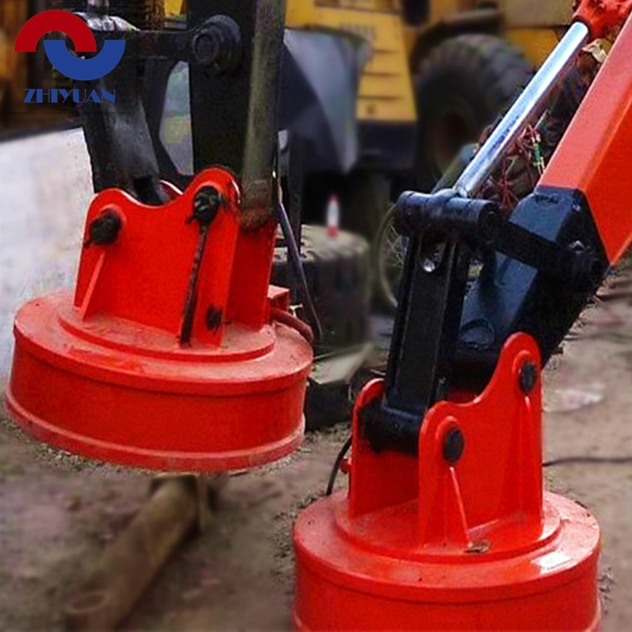 Professional Manufacturer of 1 Ton 2 Tons Electric Lifting Magnet for Lifting Steel Scrap, Steel Ingots, Steel Plates