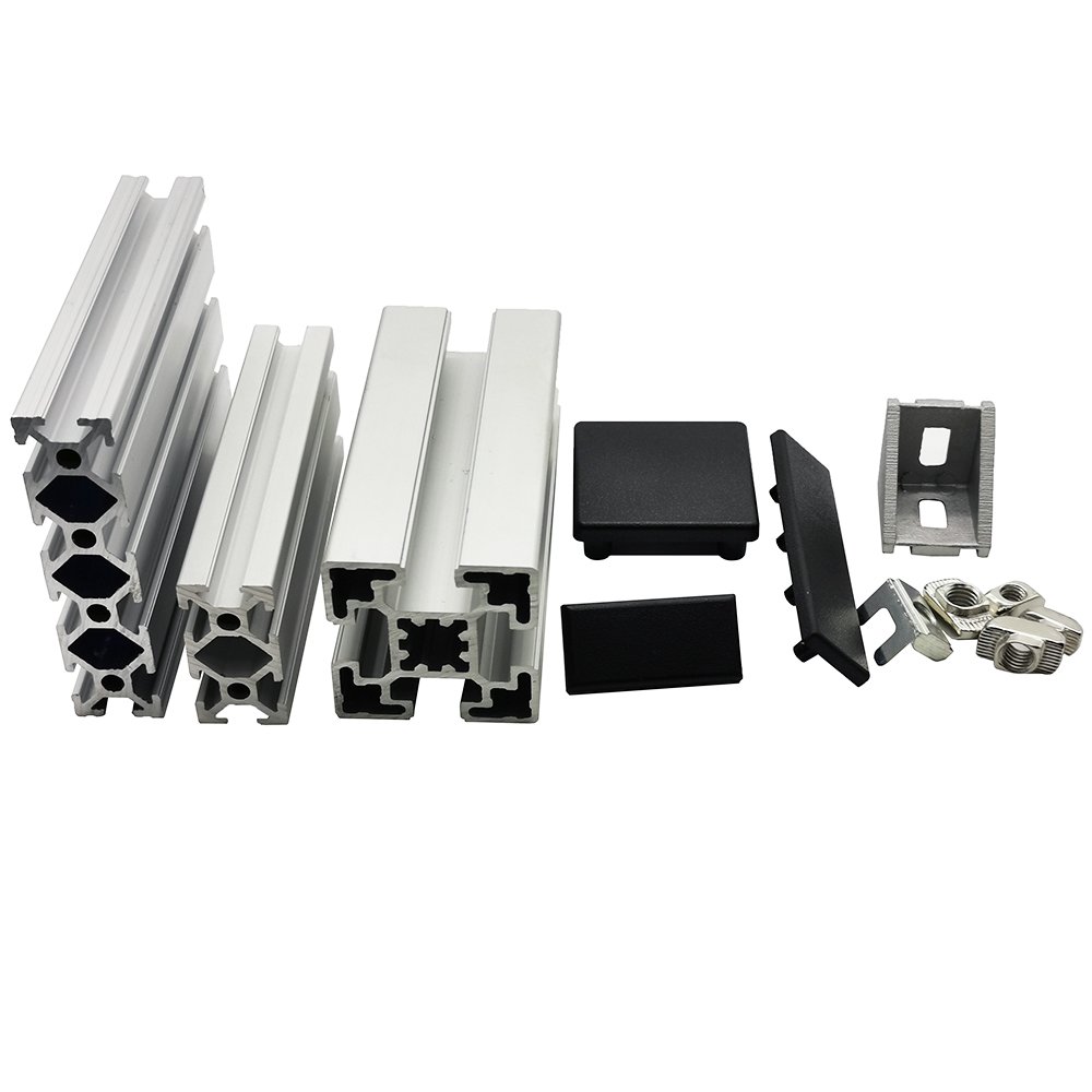 round t-slot extrusion/machine guards t-slot table aluminum profiles