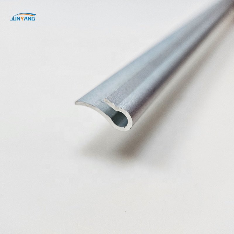 Customized 6061 6063 T5 T6 Extruded Aluminum Alloy Wiper Blade Silver Anodized Powder Spray Aluminum Extruded Aluminum Profile