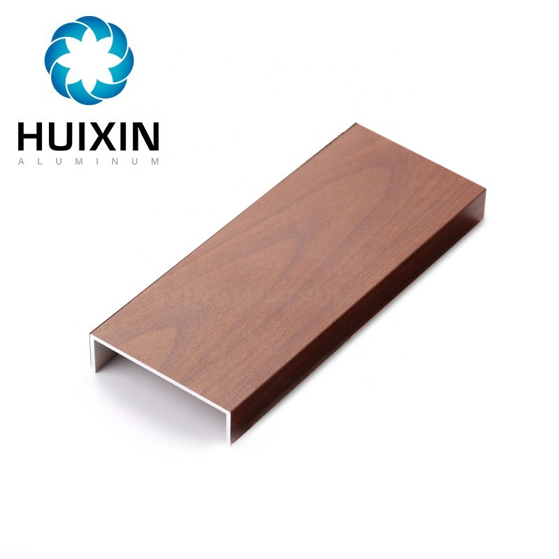 Wholesale 6063t5 Wood Grain Aluminium Extrusion Aluminium Profiles Catalogue