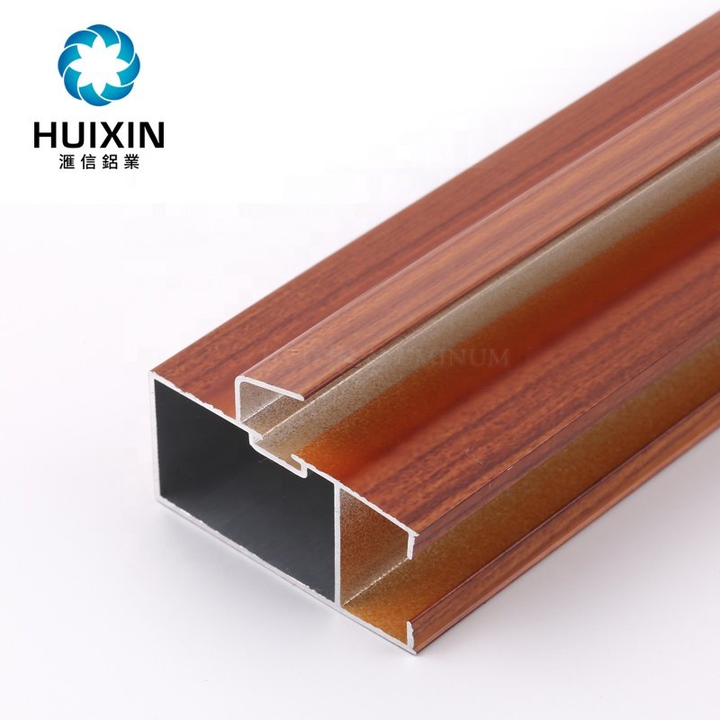 Wholesale 6063t5 Wood Grain Aluminium Extrusion Aluminium Profiles Catalogue