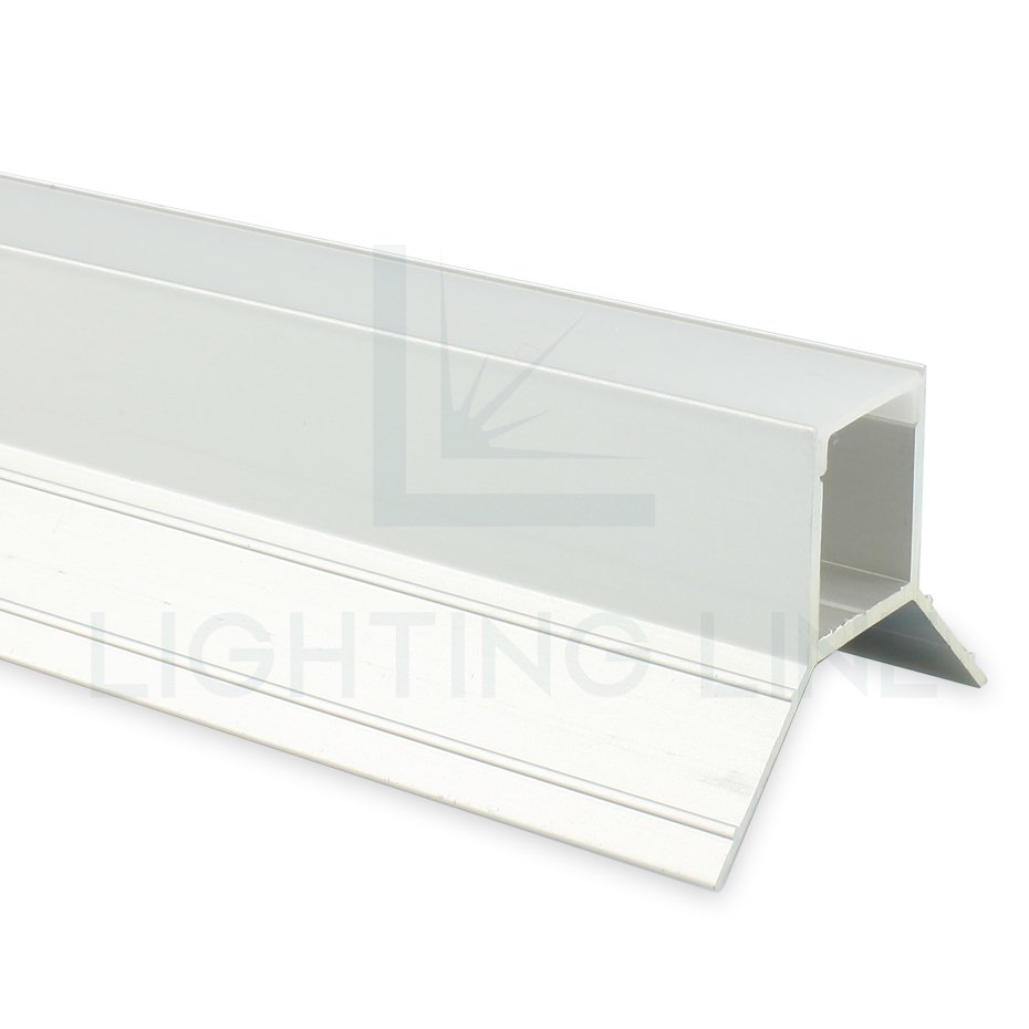 Cost Efficient Affordable Price Lithuania Led Strip Aluminium Profiles For Plasterboard 42x32 Millimeter
