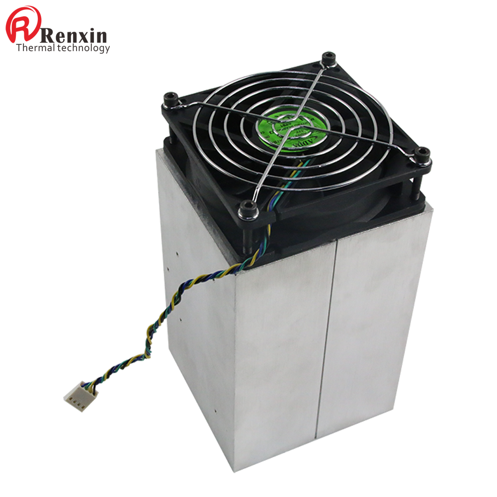 Profile Heatsink Enclosure Electronic Product Radiator Extruded Aluminium Square Ball Bearing Heat Sink ADDA 237 M 3 /h 57 Db(a)