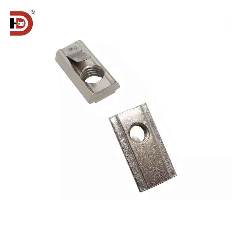Aluminum profile accessories, spring nuts, elastic positioning blocks, 30/40 aluminum profiles, M3-M4-M5-M6-M8