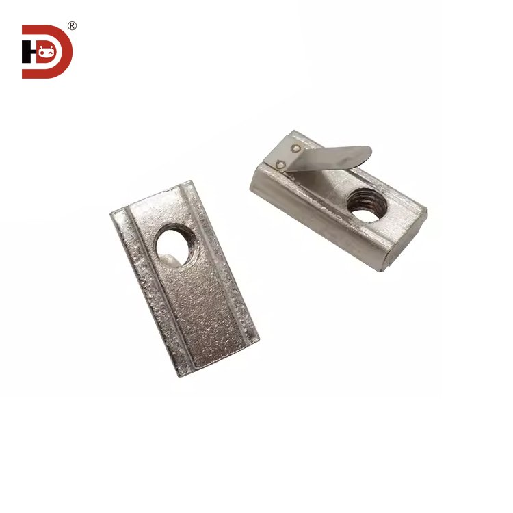 Aluminum profile accessories, spring nuts, elastic positioning blocks, 30/40 aluminum profiles, M3-M4-M5-M6-M8