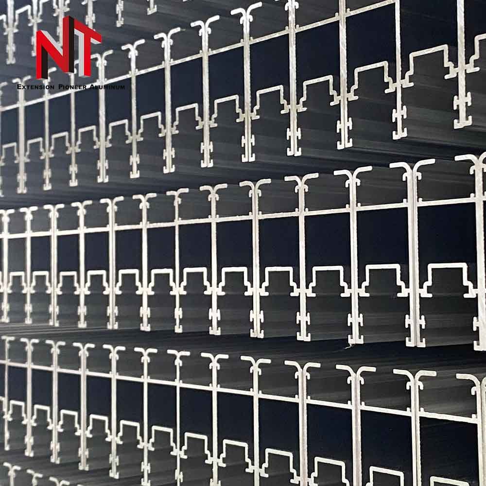NUOTUO foshan superior quality sliding gate aluminum profile slim aluminium sliding door track profile