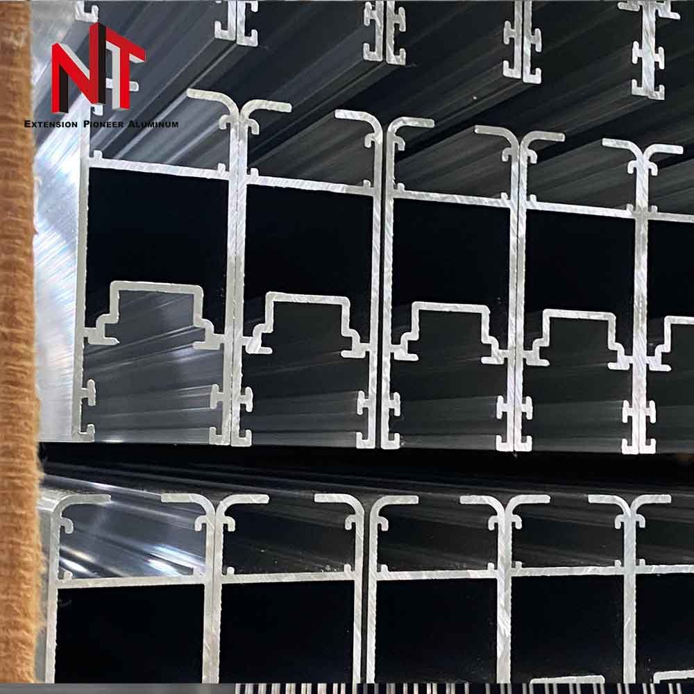 NUOTUO foshan superior quality sliding gate aluminum profile slim aluminium sliding door track profile