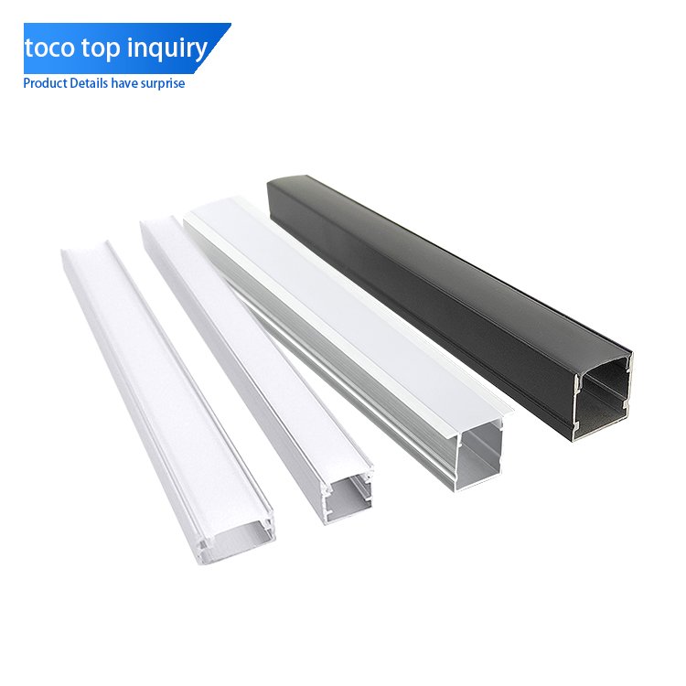 TOCO recessed linear aluminum channel Light bars led aluminium profiles for led strip lighting stage lights slotwindows