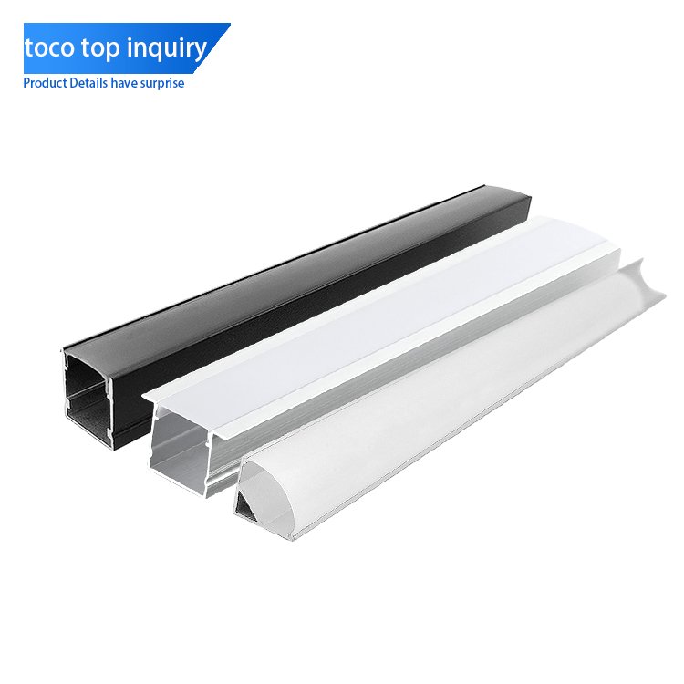 TOCO recessed linear aluminum channel Light bars led aluminium profiles for led strip lighting stage lights slotwindows