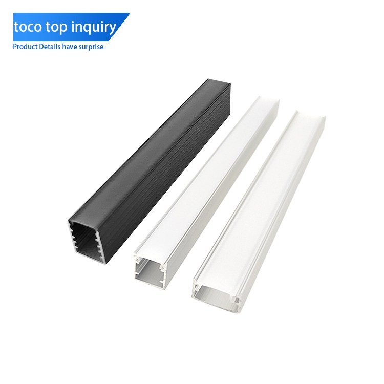 TOCO recessed linear aluminum channel Light bars led aluminium profiles for led strip lighting stage lights slotwindows