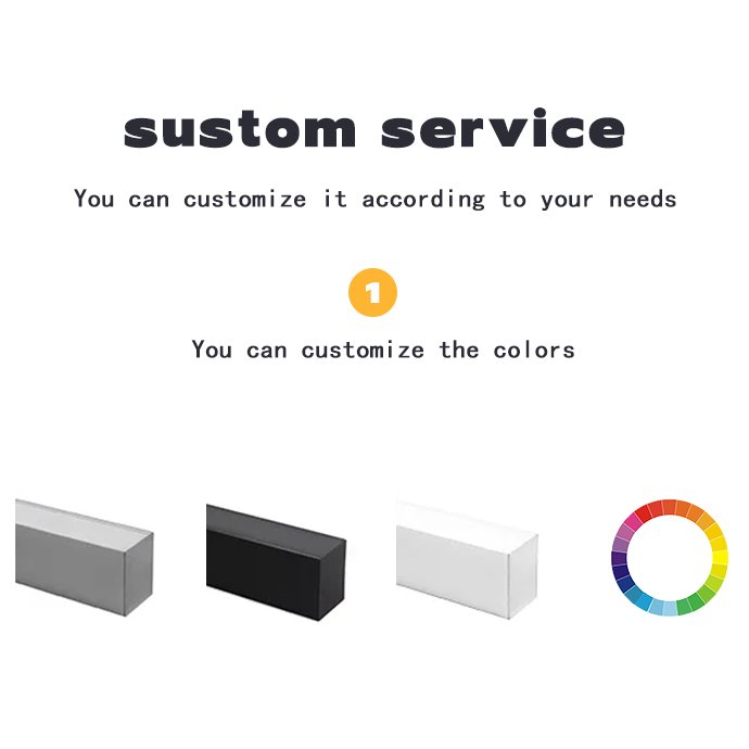 Led Aluminum profile Lightweight aluminum tile decorative profile custom mold surface