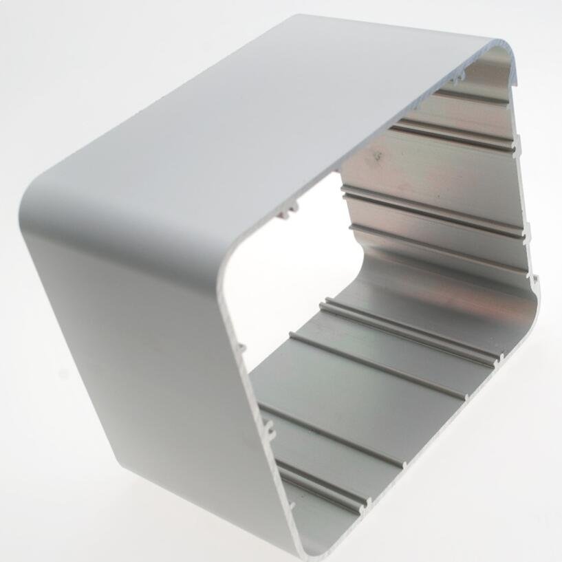 Aluminum housing for gpu and battery external power chassis audio amplifier