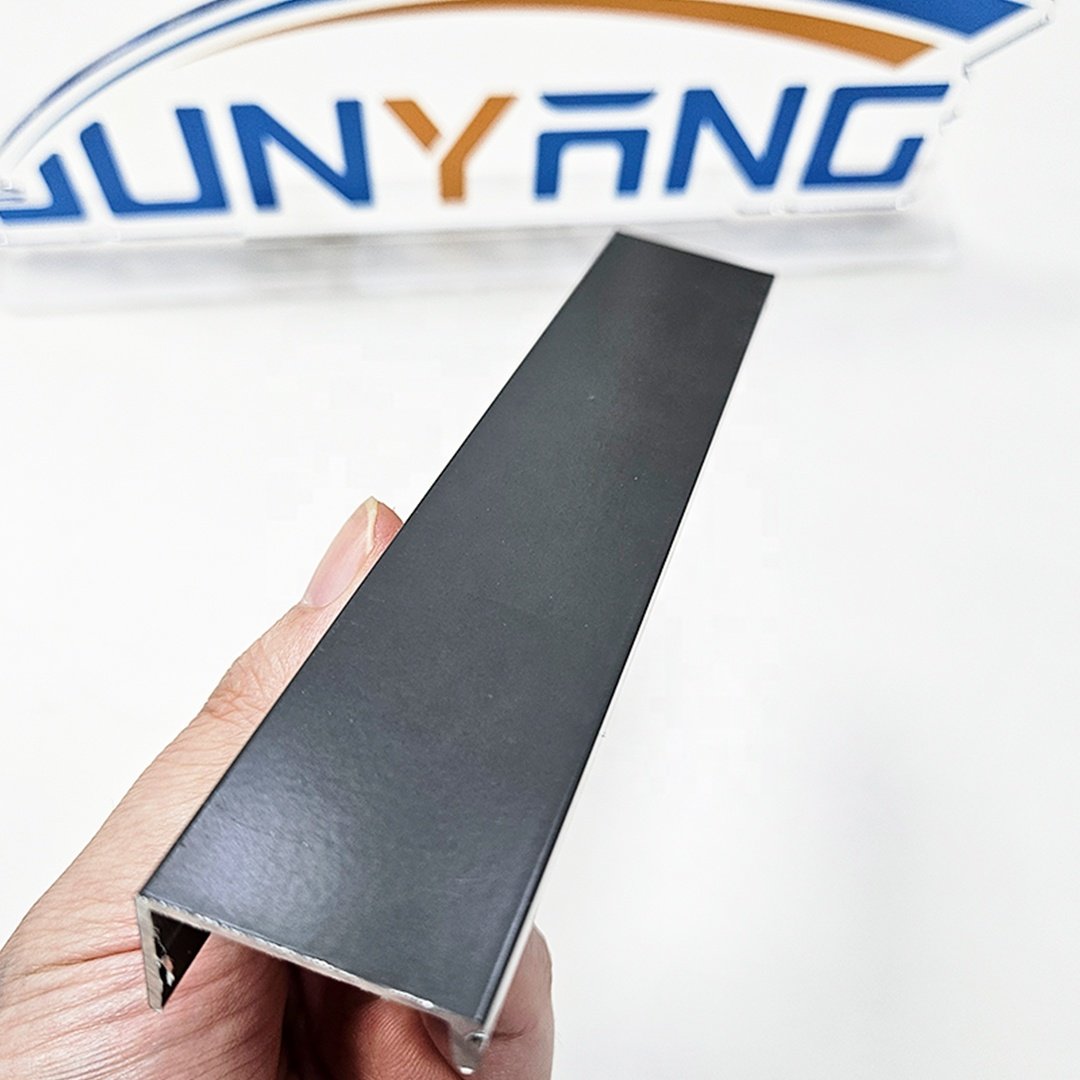 Custom C-shaped Aluminum Handle Low MOQ Custom Mill Finish Powder Spray Anodized CNC Extruded Aluminum Profiles