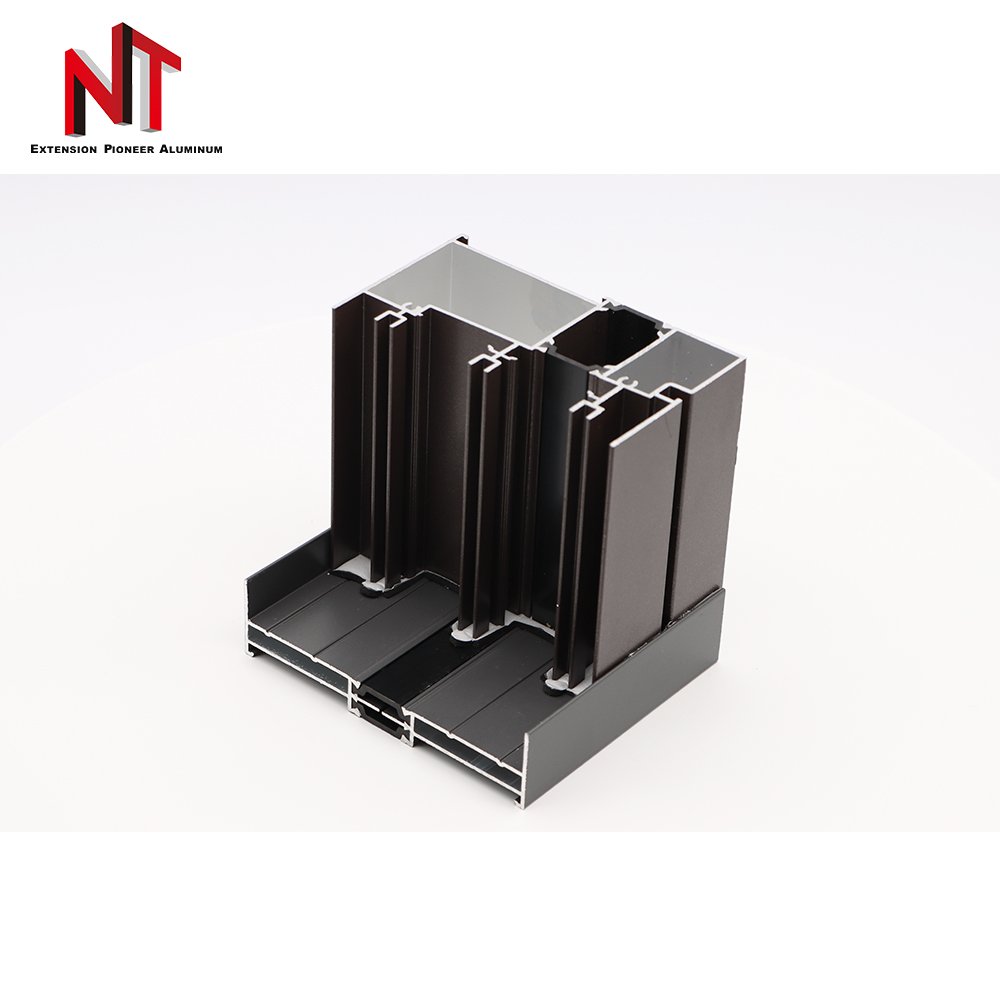 Factory direct sales slim profile aluminum glass door aluminum profile sliding door