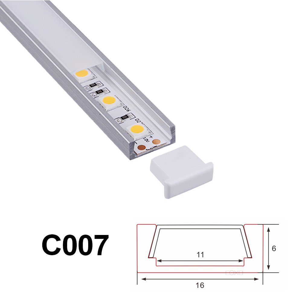 C007 Led Recessed Aluminum profile