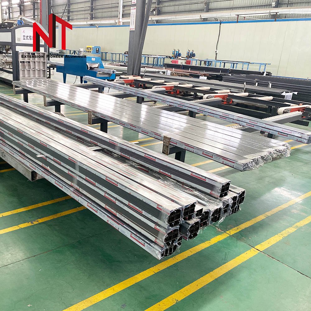 NT Aluminum Profile Extrusion Casement Windows Frame Aluminum Window Profiles Israel Market Middle East Market