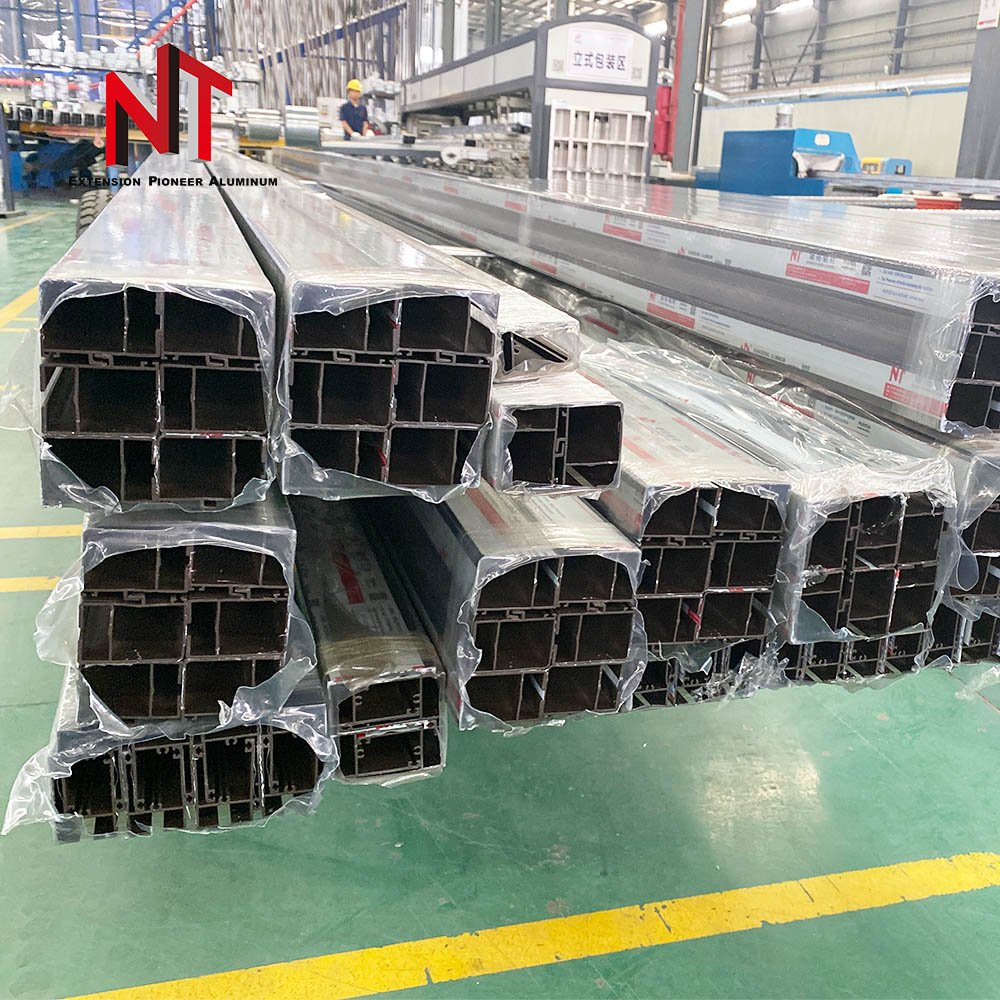 NT Aluminum Profile Extrusion Casement Windows Frame Aluminum Window Profiles Israel Market Middle East Market