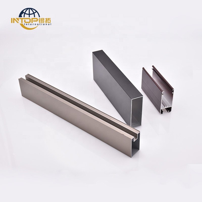 Custom Aluminum Profile Thermal Insulation Profiles Aluminum Anodized Champagne Aluminum Profiles