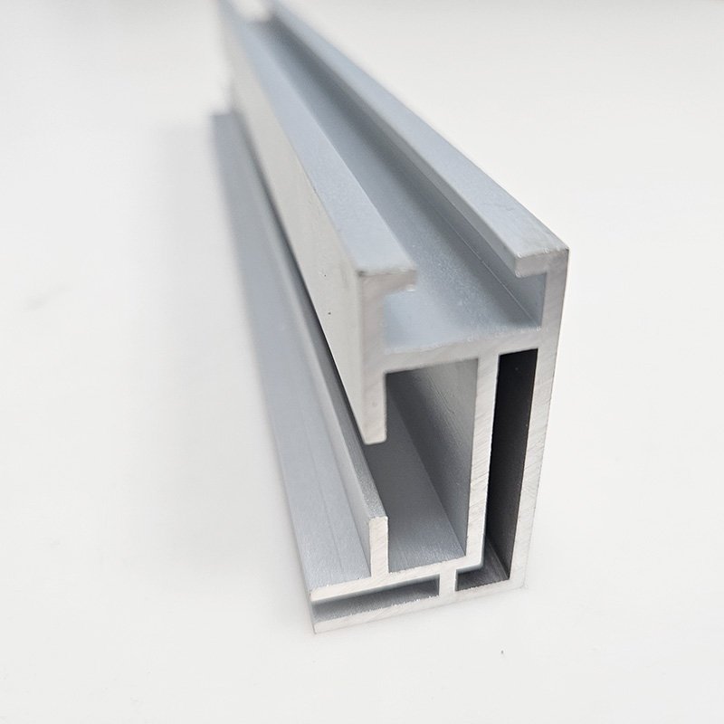 manufacturer 6061 6063 T5 T6 Aluminum alloy mill finish Anodized sprayed silver Custom aluminum extruded aluminum profiles