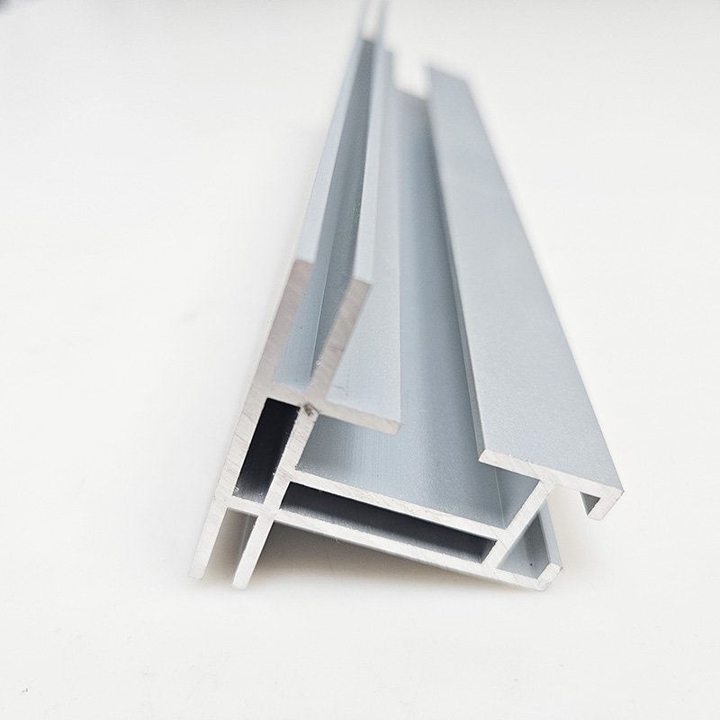 manufacturer 6061 6063 T5 T6 Aluminum alloy mill finish Anodized sprayed silver Custom aluminum extruded aluminum profiles