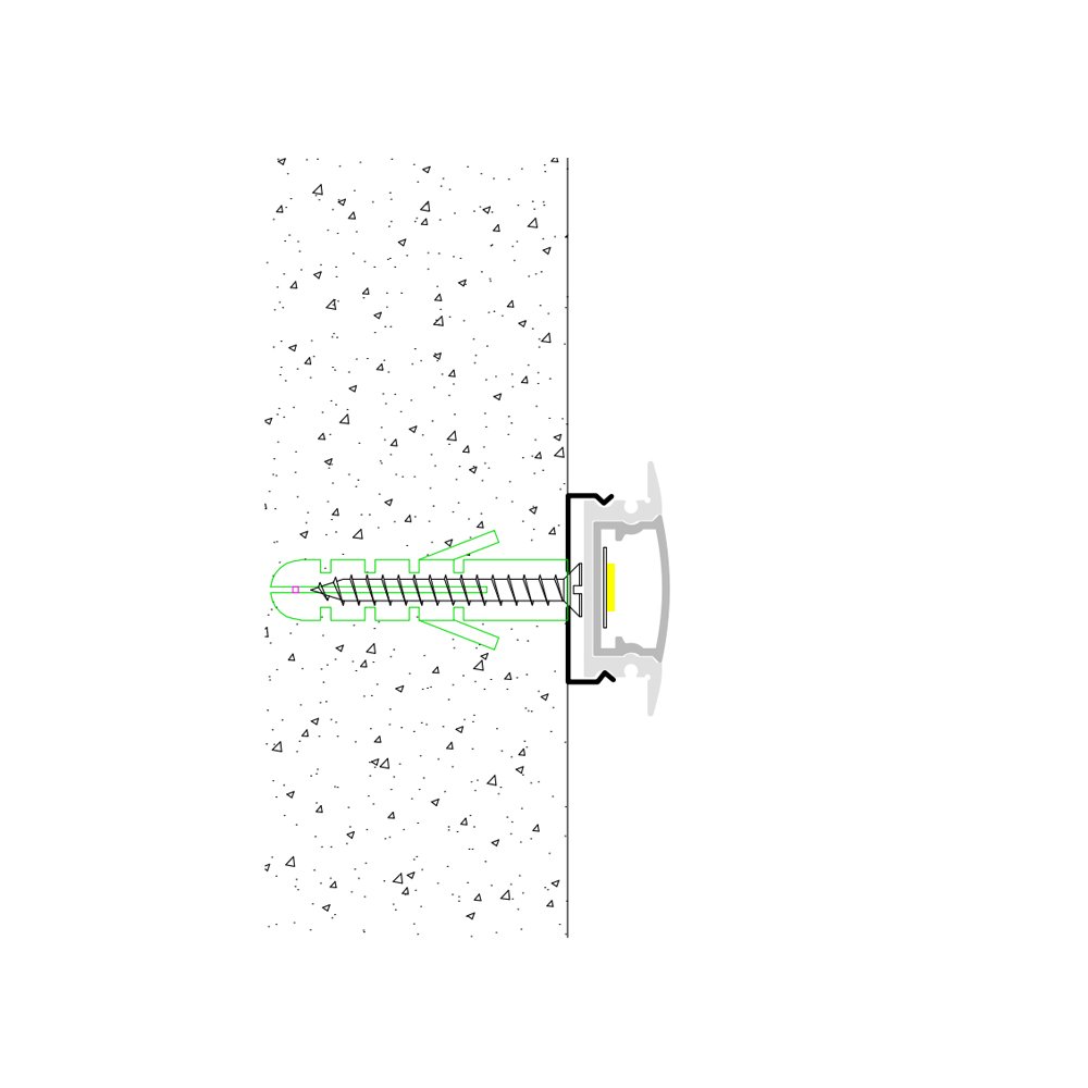 KC Wholesale led linear light LED Strip Light with Aluminium Profile used in Commercial lighting