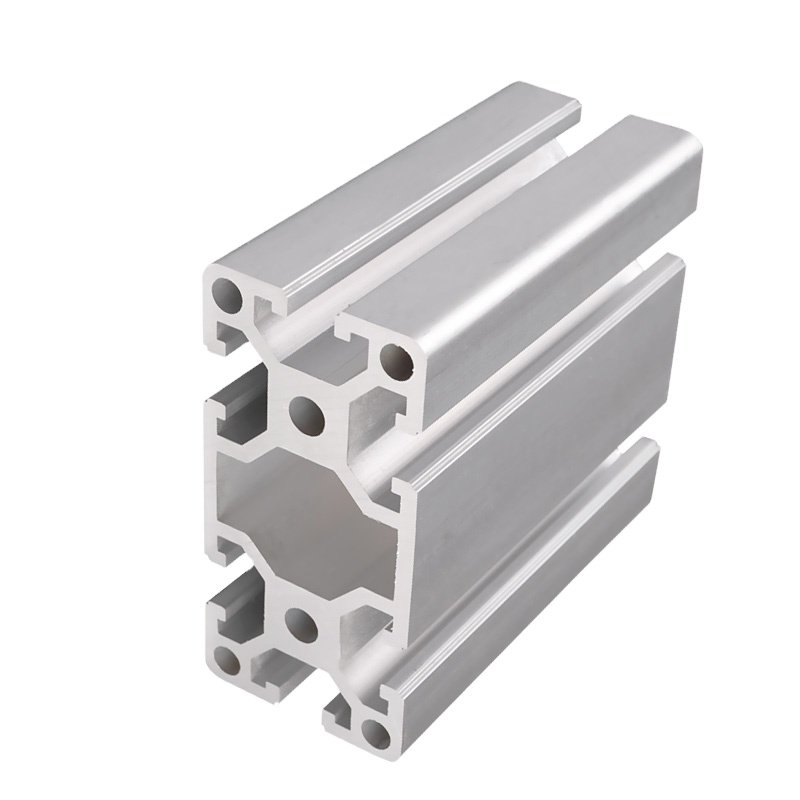 20*80mm Aluminum Alloy natural anodized 2080 aluminum profile for cnc