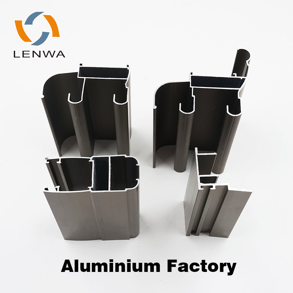 LENWA Aluminum Profile Manufacturer Price Hot Sale Powder Coating Aluminum Window Frame Profiles