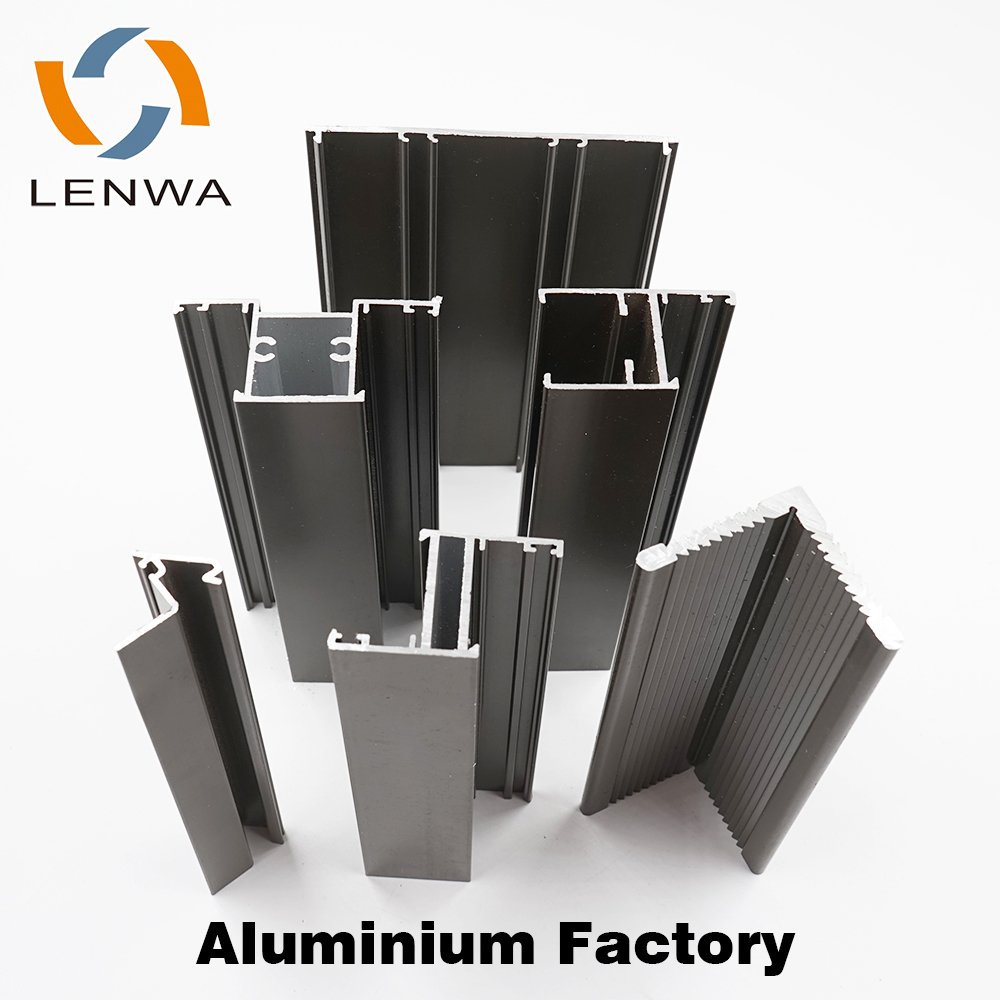 LENWA Aluminum Profile Manufacturer Price Hot Sale Powder Coating Aluminum Window Frame Profiles