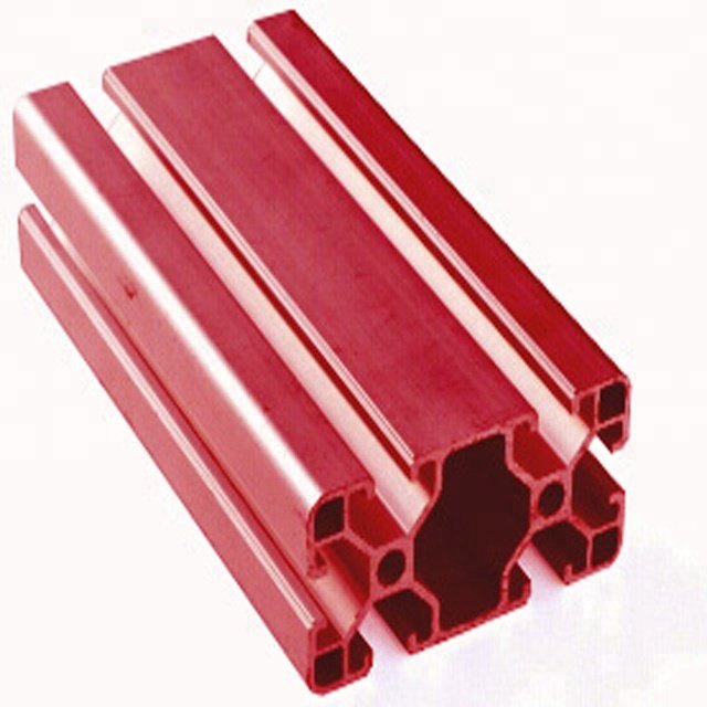 processing aluminum hollow profile TPM-8-4080A extruded aluminum screen frames