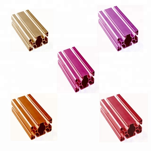 processing aluminum hollow profile TPM-8-4080A extruded aluminum screen frames