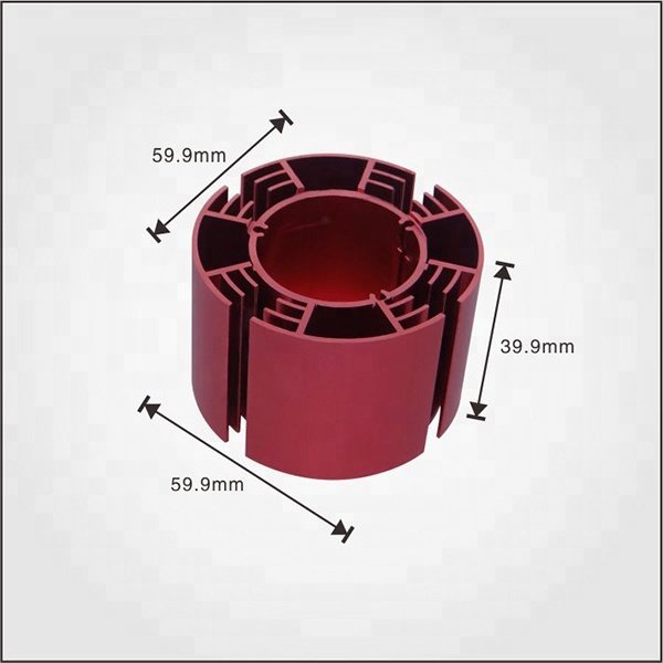 High quality 6063 alloy aluminum profile material for windows and doors