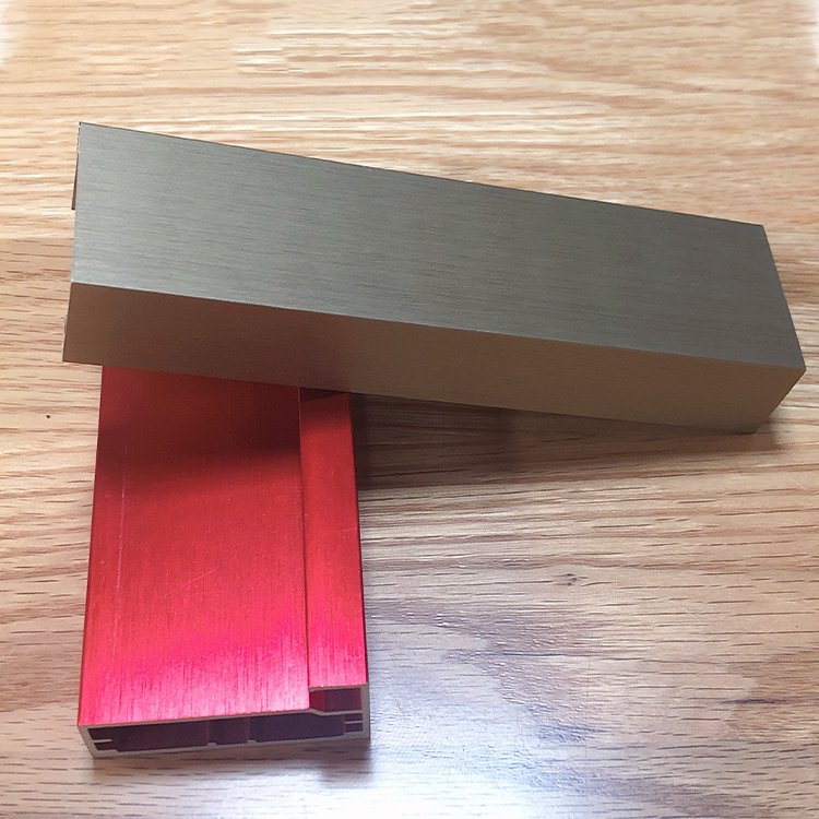 Modern Kitchen Design Cabinet Door Frame G Handle Aluminium Profile For Glass Kitchen Doors