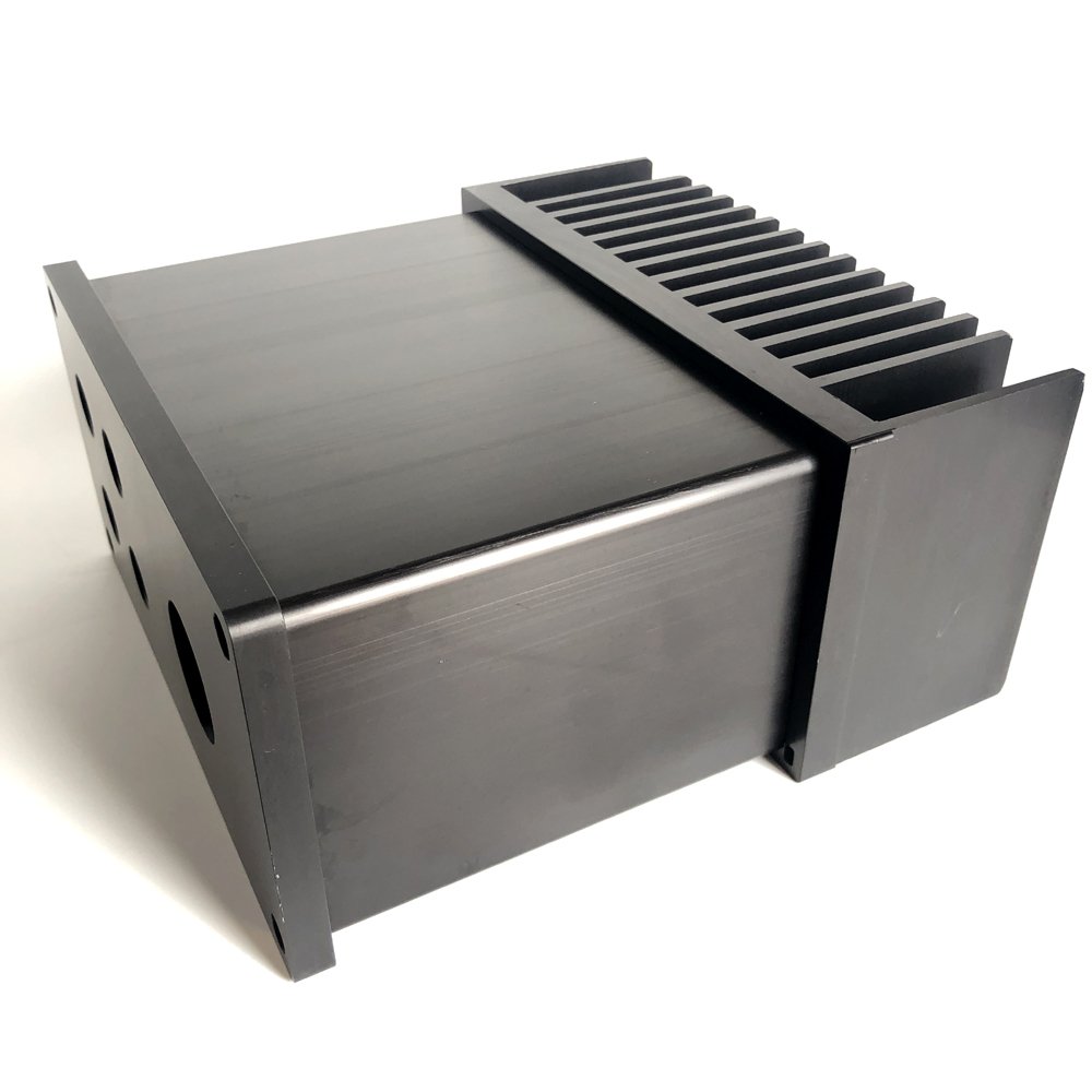 6000 Series CNC Processed Custom Heat Sink 216(W)*83(H)*110(L)mm Aluminum Heatsink Extrusion