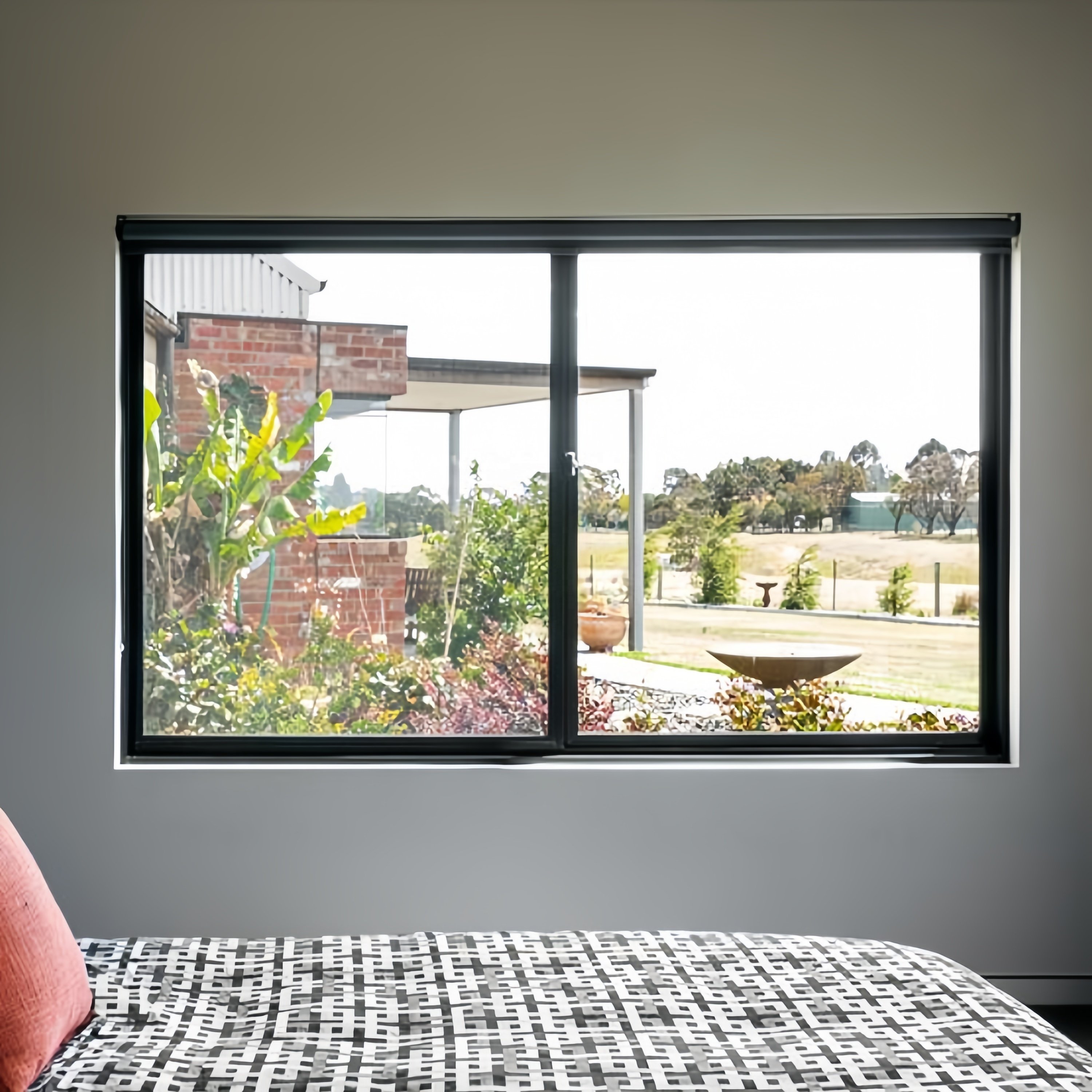 Customized glass Windows Aluminum Horizontal Sliding Window Thermal Break Aluminum Sliding Window modern Design for Home