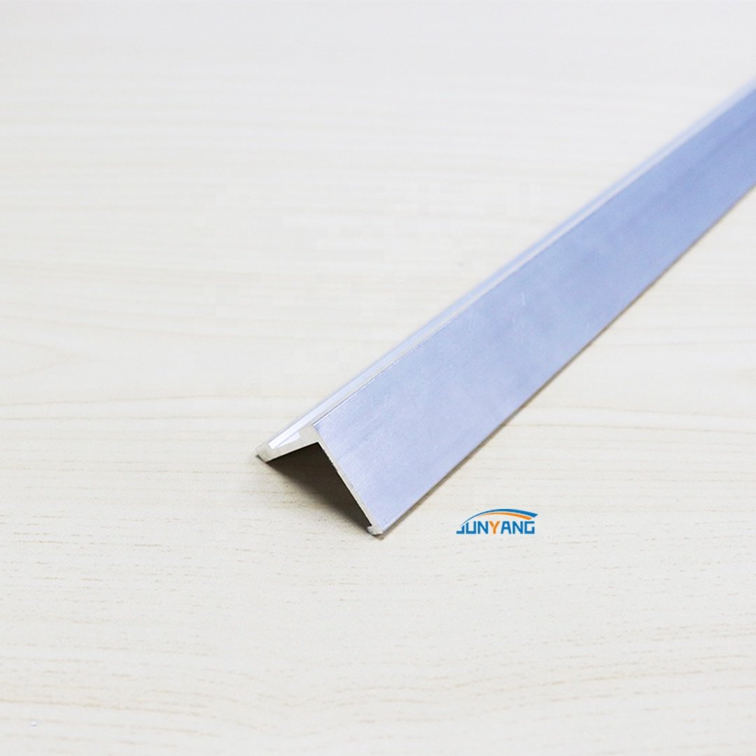 Junyang Aluminum Factory Custom High Quality and Low MOQ 6061 6063 Various size L-Shaped Angle Aluminum Profile