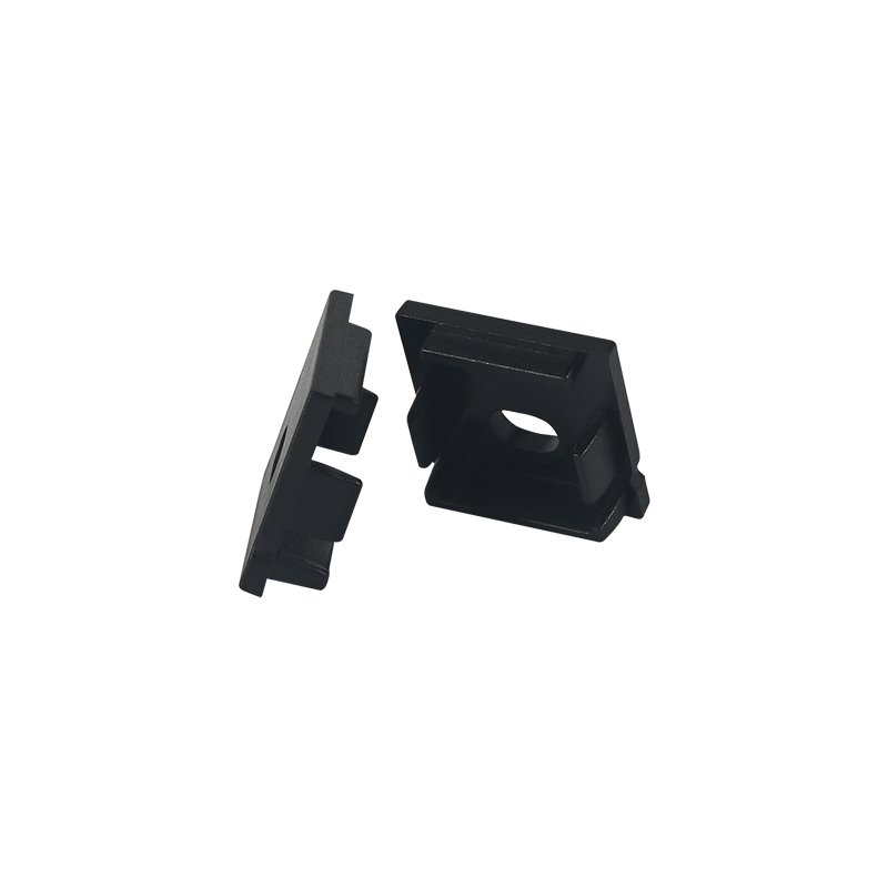 B-A2020 Black Extruded Aluminum Bar Profile, Aluminum Framing Channel for Ceilling Background Wall Lighting