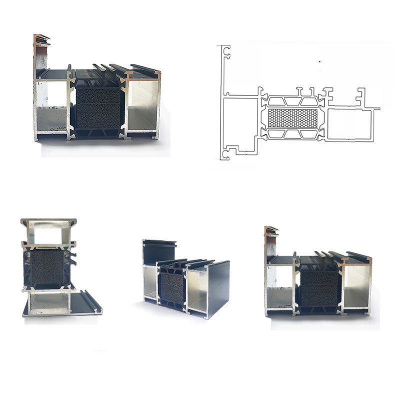 Wholesale supply high quality cheap aluminum frame profiles for windows good quality insulation aluminum profiles