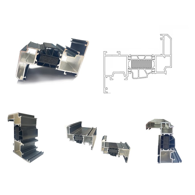 Wholesale supply high quality cheap aluminum frame profiles for windows good quality insulation aluminum profiles