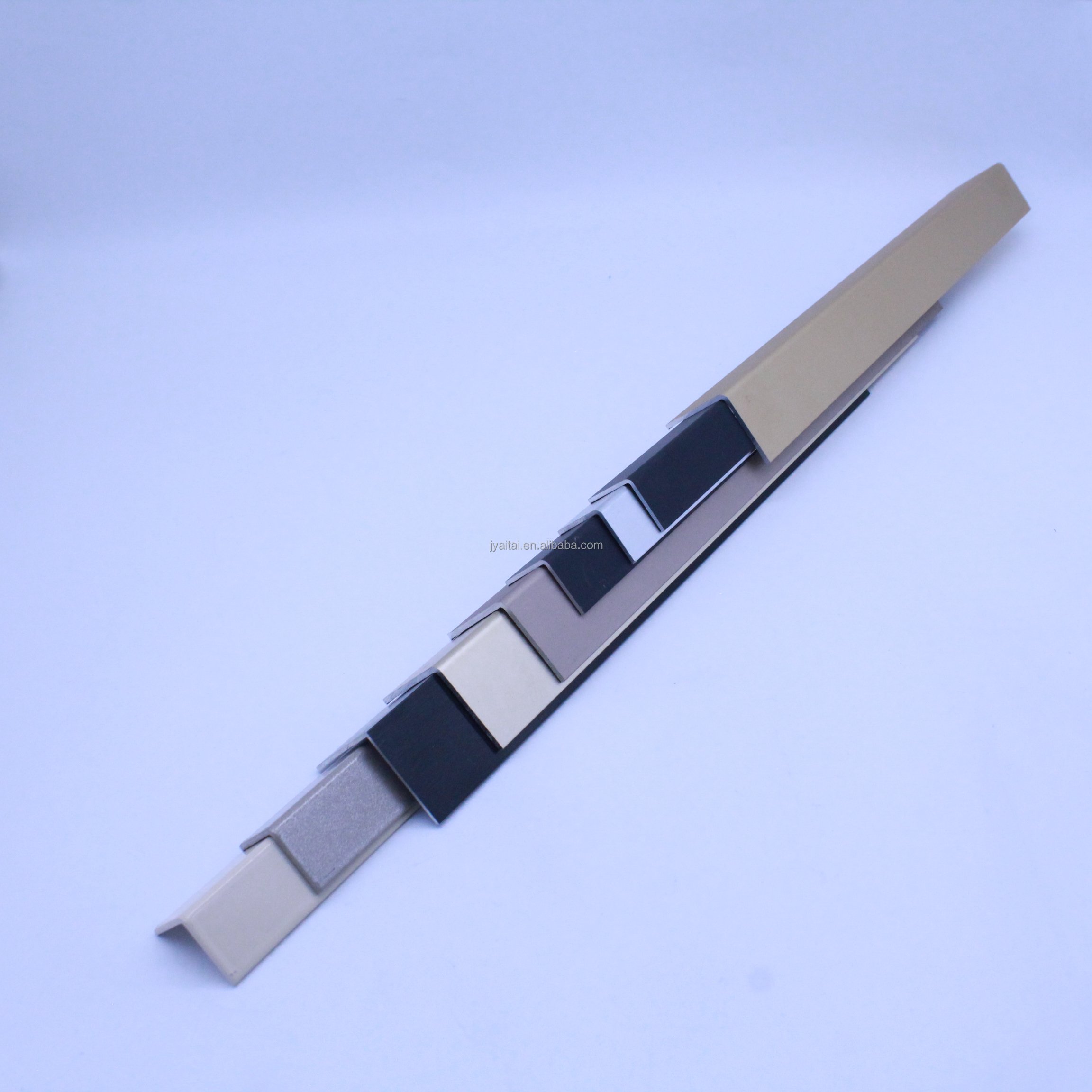 high quality CNC Aluminum profile manufacture corner joint for aluminium profiles aluminium skirting for wall trim machine extrusion floor