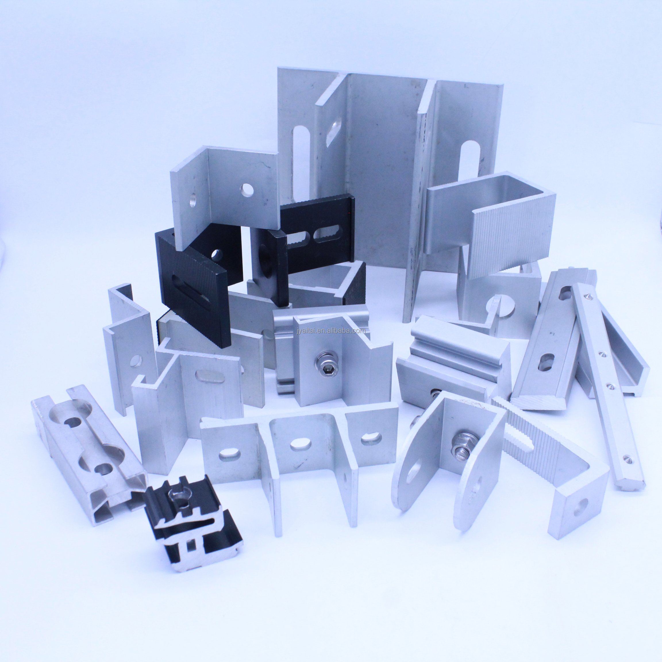 high quality CNC Aluminum profile manufacture corner joint for aluminium profiles aluminium skirting for wall trim machine extrusion floor