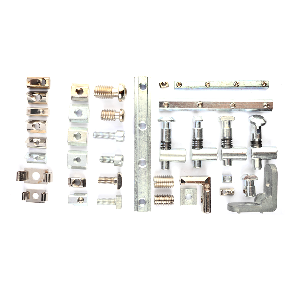 6000series aluminum profile connector set aluminum gola profile adjustable angle plate for aluminum profile