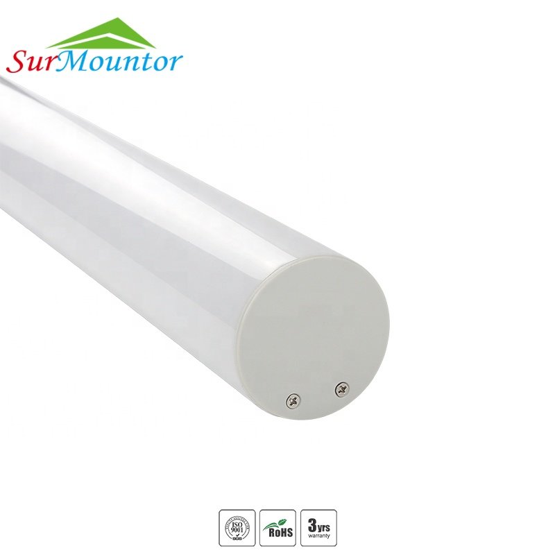 Pendent Suspended Round LED Light Aluminum Profile for LED Strips LED Profile Aluminum