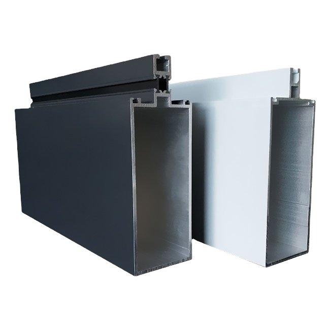 6063 T5 Powder Coating Aluminium Profiles for Curtain Wall