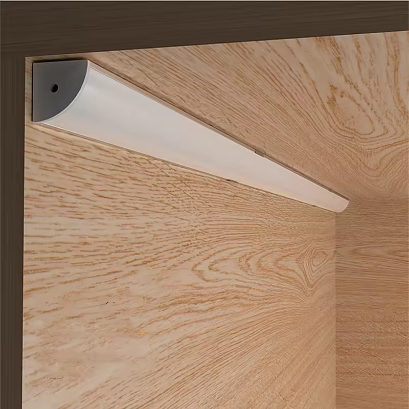 eSann 1m 2m 3m Aluminium Profile Led Lighting Strip Outdoor Profile Super Slim 7mm Recessed Aluminium Light Led Profile